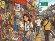 Pedagang Kebutuhan Ospek Merampas Hak Pejalan Kaki, Benarkah?