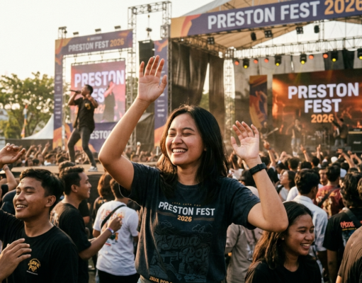 Gelaran Musik Pop Jawa Preston Fest Live 2026 Siap Guncang Kota Malang pada Agustus Mendatang