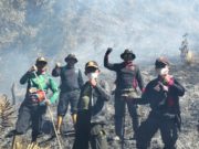 KARHUTLA TNBTS HARI KE 10 :Jemplang Kondusif, Tapi Lumajang Masih Mengepul