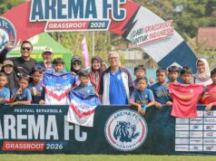 Festival Arema FC Grassroot 2026 Jadi Wadah Pembinaan Talenta Muda