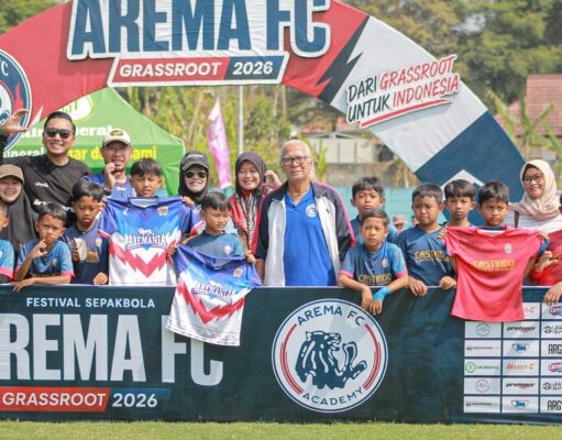 Festival Arema FC Grassroot 2026 Jadi Wadah Pembinaan Talenta Muda